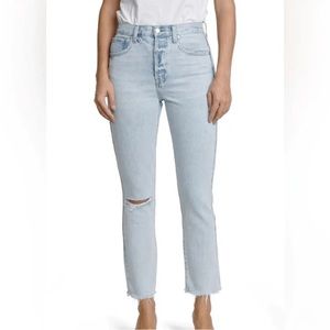 Pistola St Tropez High Rise Straight Leg Jeans